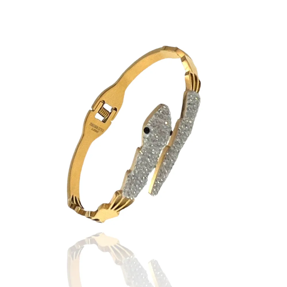 Serpente-Bracciale Rigido in Acciaio - BAR-413-327-1201