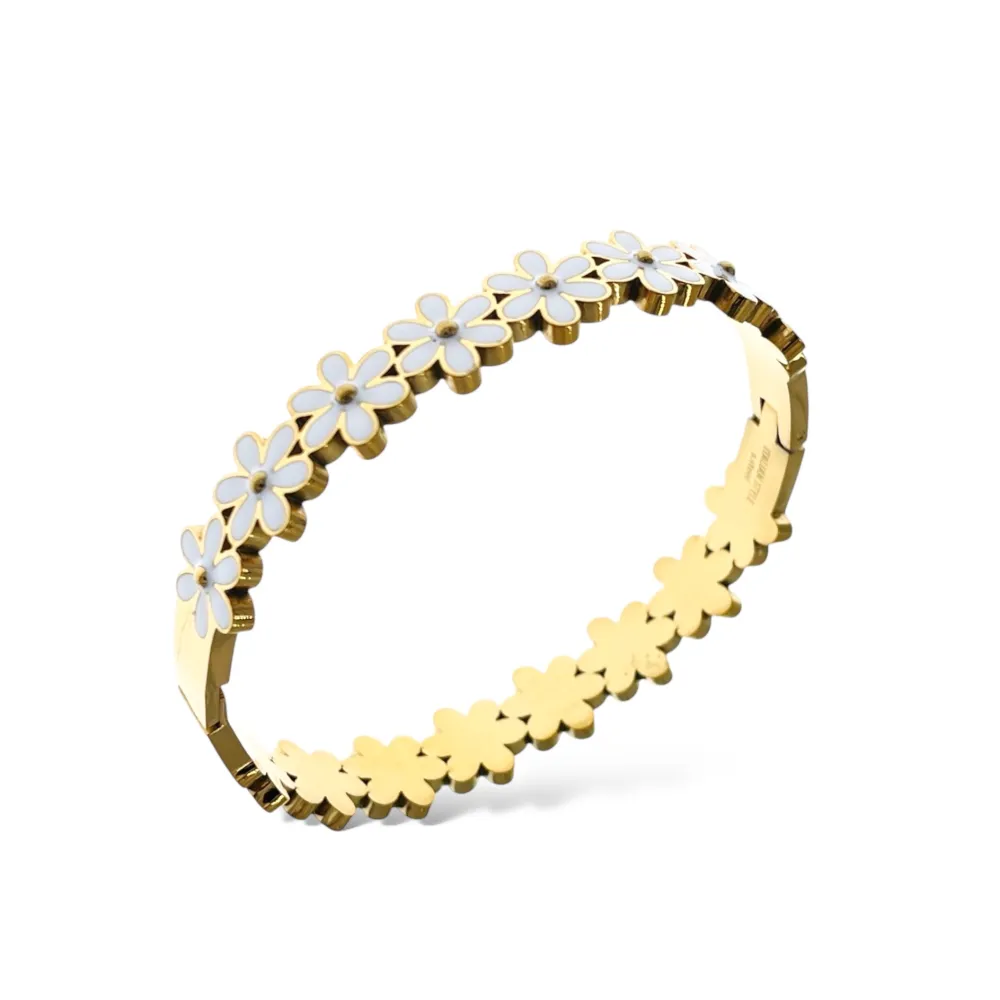 Margherita -Bracciale Rigido in Acciaio - BAR-413-3488