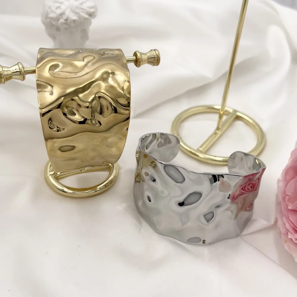 Semplice-Bracciale Rigido in Acciaio - BAR-413-6664