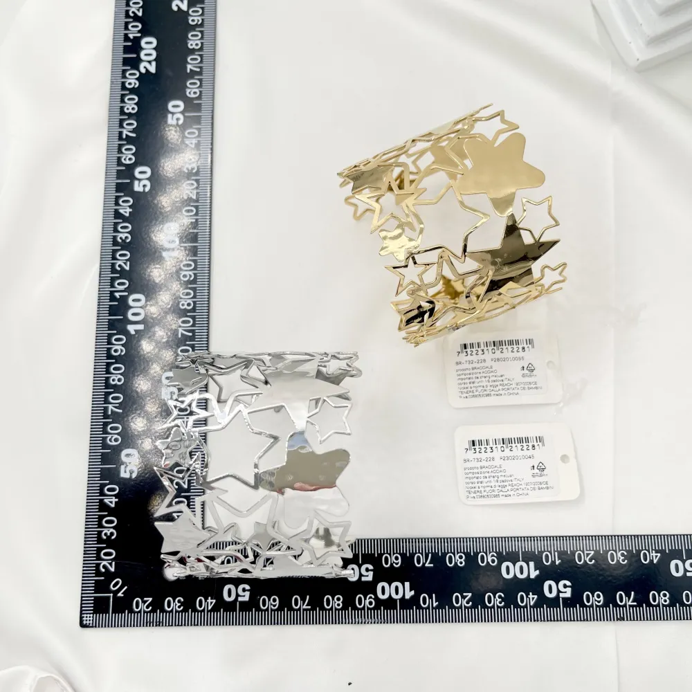 Stella-Bracciale Rigido in Acciaio - BAR-732-228