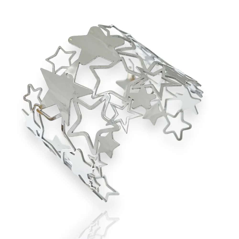 Stella-Bracciale Rigido in Acciaio - BAR-732-228