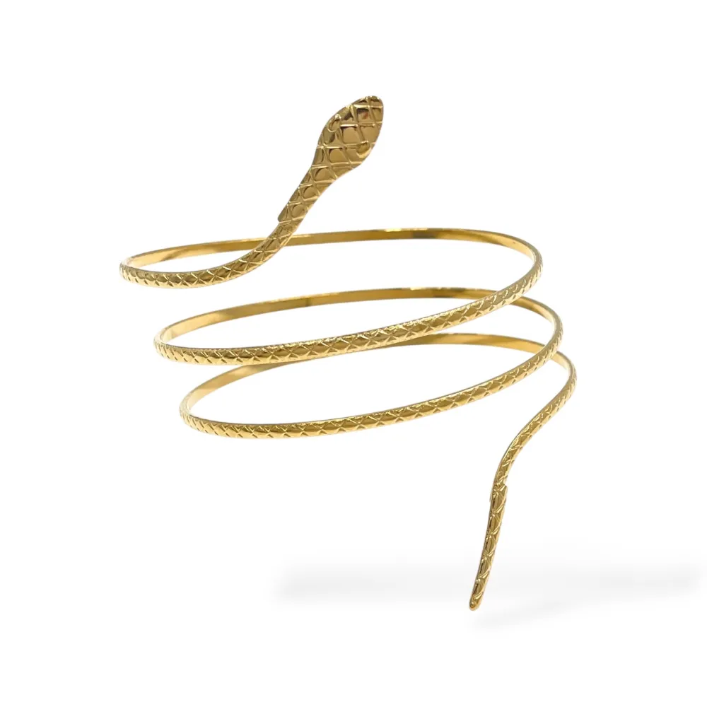 Serpente-Bracciale da Braccio in Acciaio - BAR-759–75