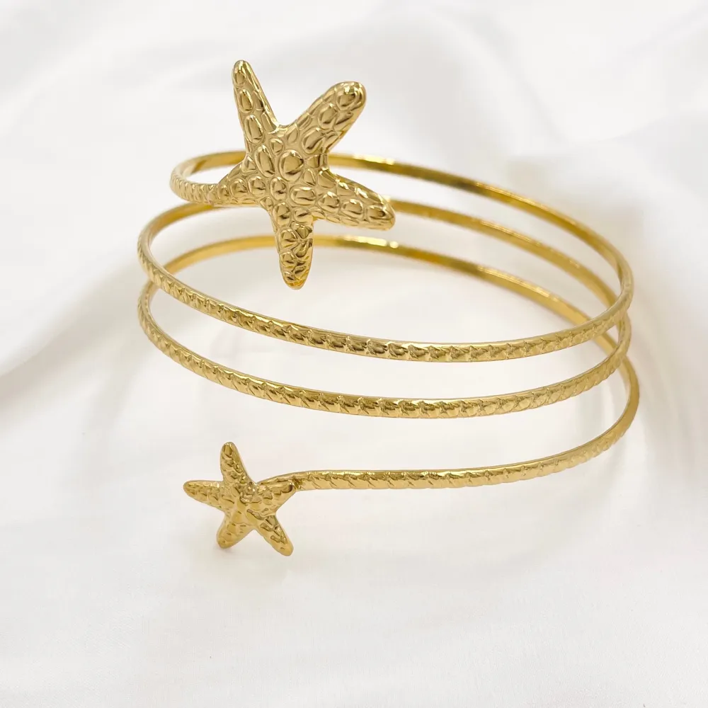 Stella Marina-Bracciale da Braccio in Acciaio - BAR-759–76