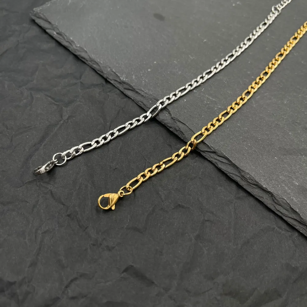 Catena 3+1-Bracciale in Acciaio - BAU-208-237