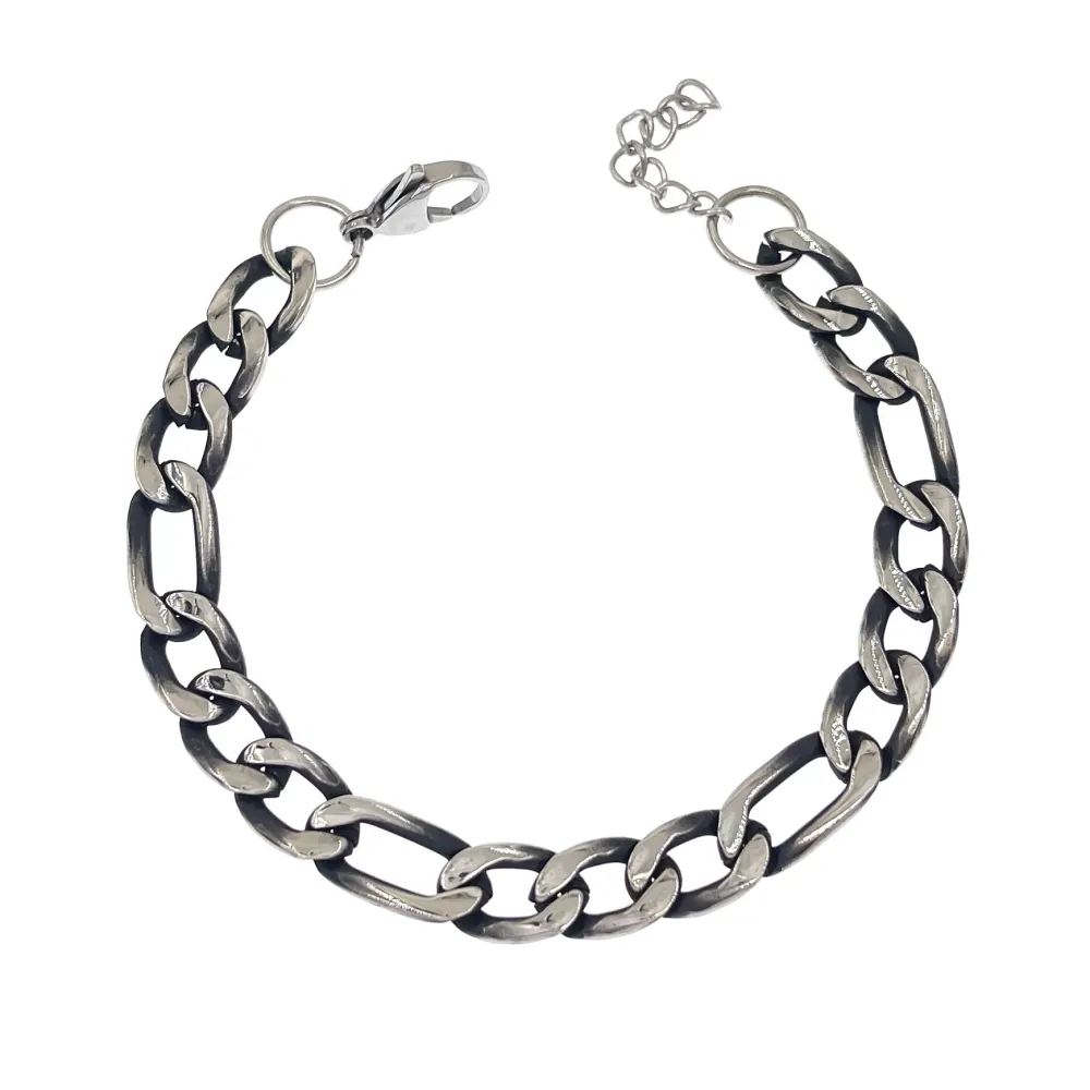 Catena 8mm 1.4NK3.1-Bracciale Unisex in Acciaio - BAU-208-262 8mm