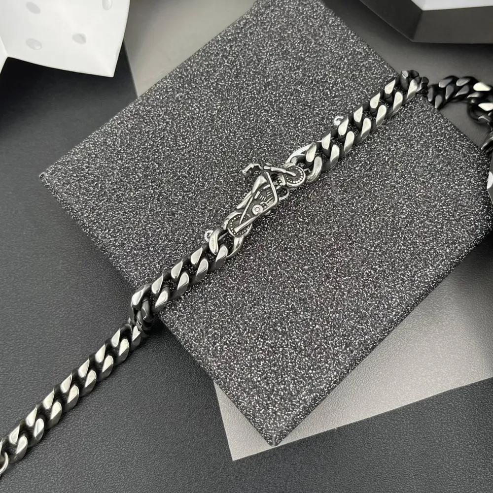 Moto-Bracciali in Acciaio da Uomo - BAU-600-B118