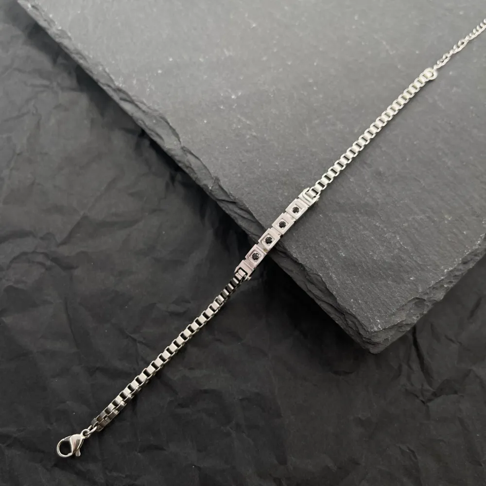 Punto Luce -Bracciale Uomo in Acciaio - BAU-600-B166