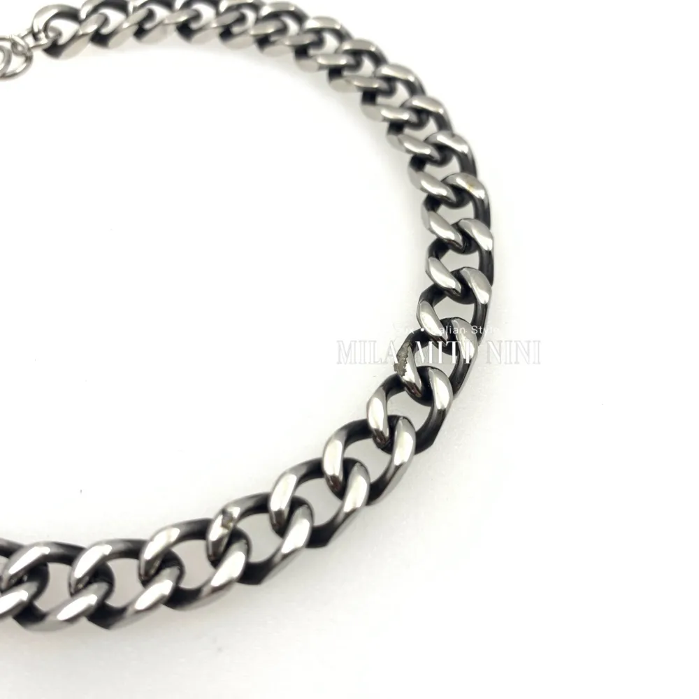 Groumette 8mm -Bracciale in Acciaio - BAU-600-B180