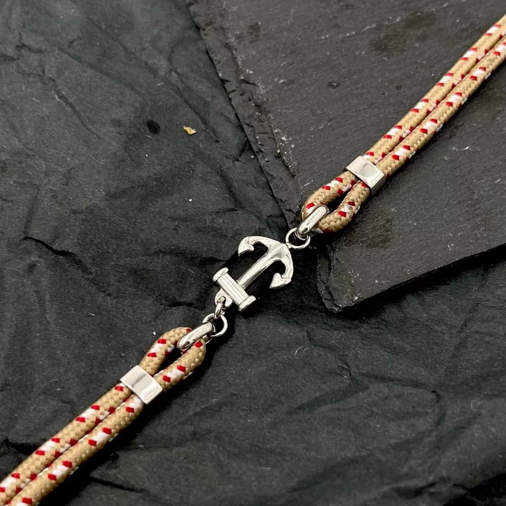 A'ncora-Bracciale in Acciaio da Uomo - BAU-600-H192