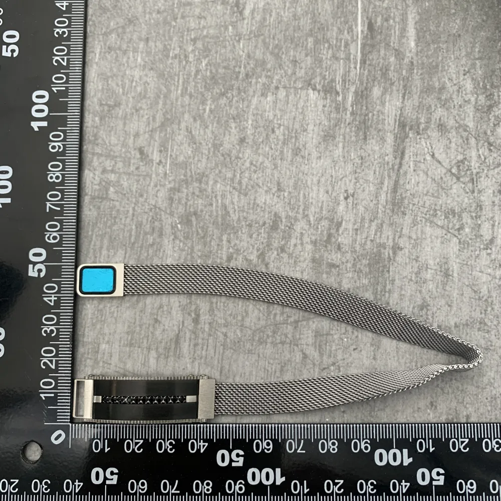 Bracciale da Uomo Regolabile con Chiusura a Calamita - BAU6969-Piastrina-Bracciale da Uomo