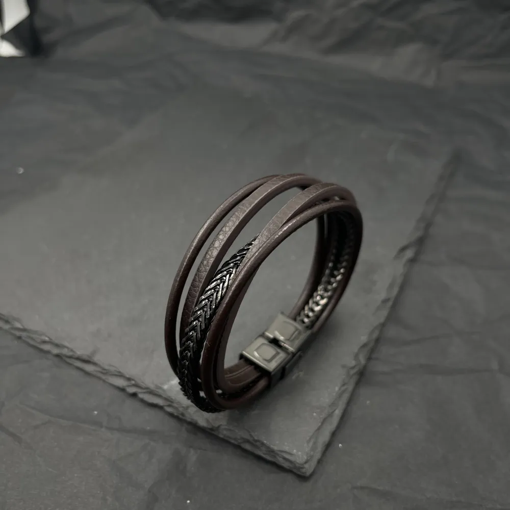 Multifili-Bracciale Uomo in Acciaio - BAU-720-01