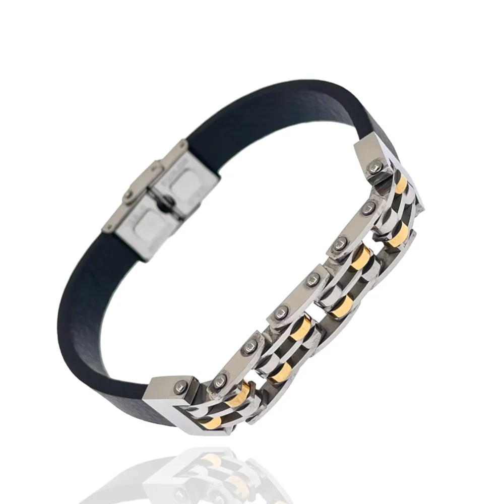 Catena-Bracciale da Uomo in Acciaio - BAU-720-20