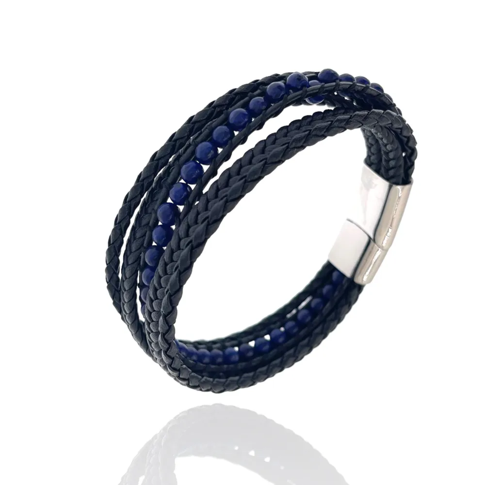 Multifili -Bracciale in Acciaio da Uomo - BAU-720-24