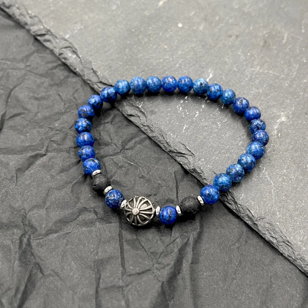 Semplice-Bracciale Elastico in Acciaio da Uomo - BAU-739-08 6mm