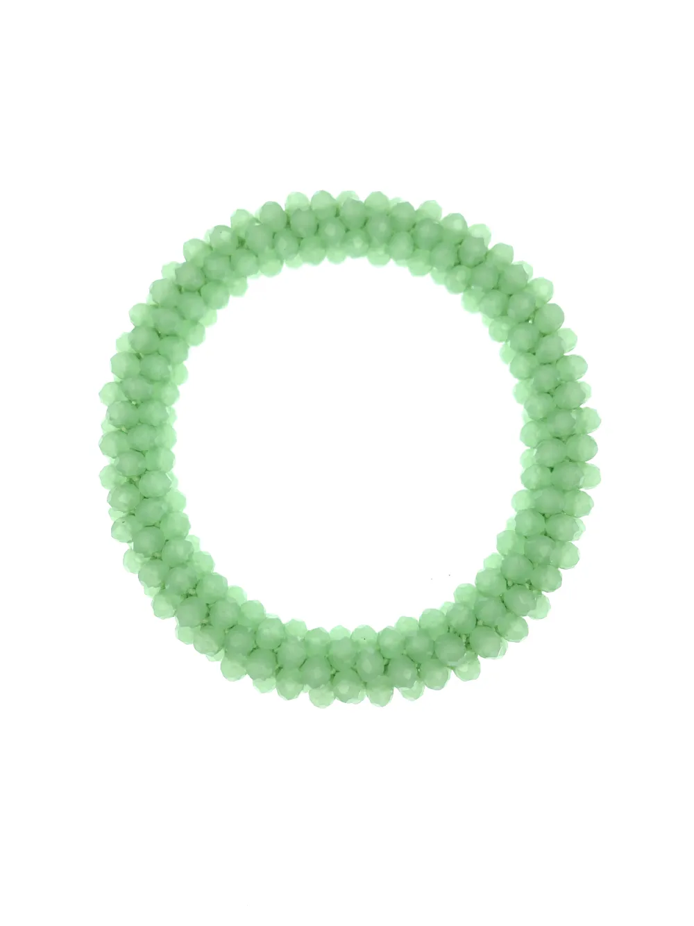 BCE1412-Cristalli Tonalità Verde - Bracciale Elastico - BCE1412-Cristalli Tonalità Verde - Bracciale Elastico
