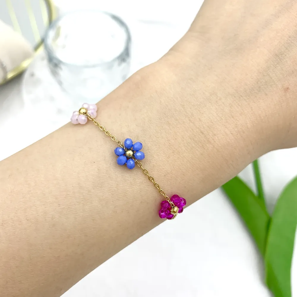 Margherita Cristalli-12Pz Bracciali in Acciaio - BPA-103-AA08B