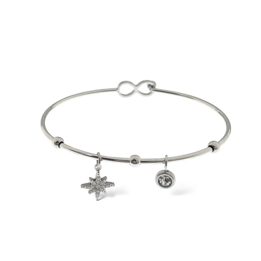 Mix Soggetti-12pz Bracciali in Acciaio con chiusura - BPA-103-AA1993-2004B