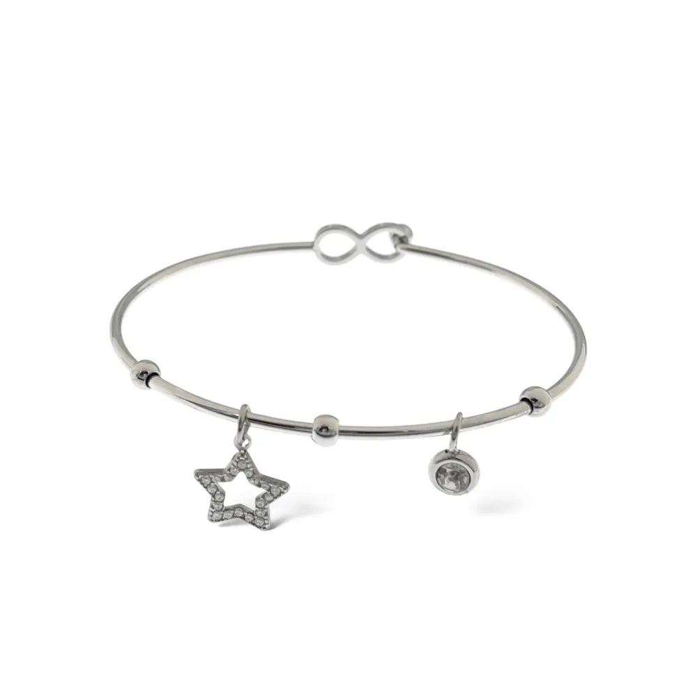 Mix Soggetti-12pz Bracciali in Acciaio con chiusura - BPA-103-AA1993-2004B