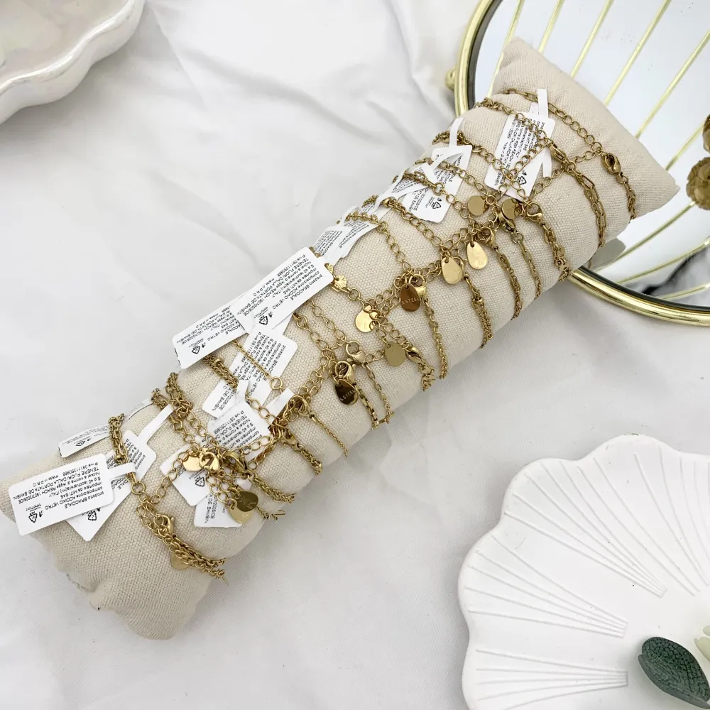 Mix Soggetti-15pz Bracciali in Acciaio - BPA-732-208