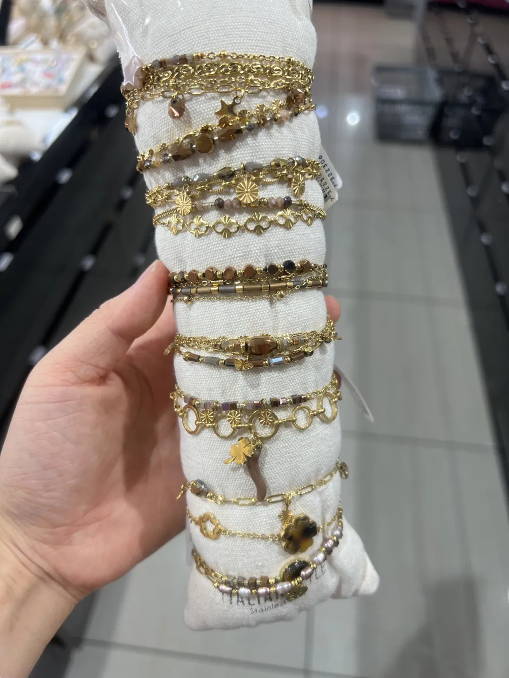 Mix Soggetti-15pz Bracciali in Acciaio - BPA-732-208