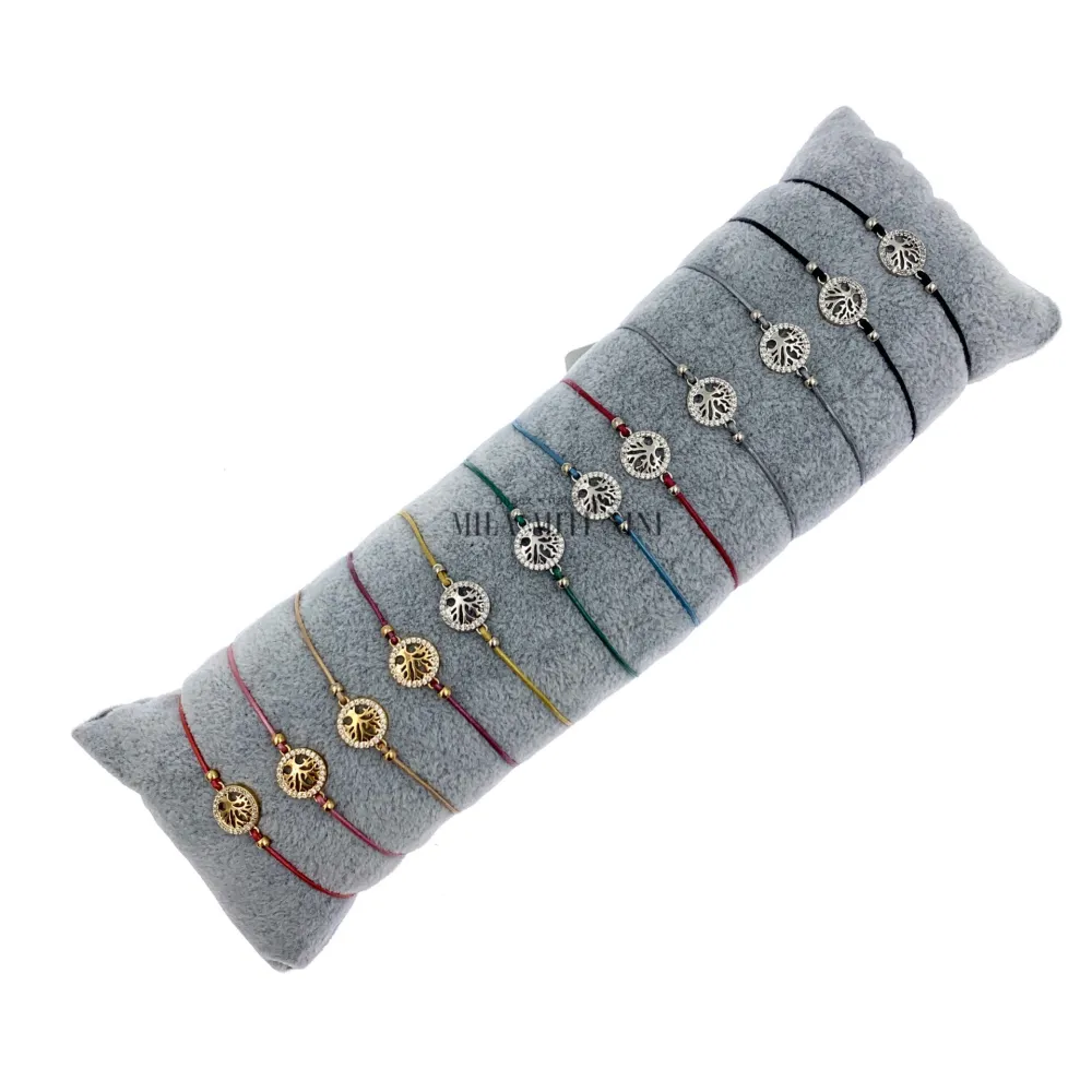 BPM176-163-Albero della Vita-12 Pz Bracciali Regolabili - BPM176-163-Albero della Vita-12 Pz Bracciali Regolabili