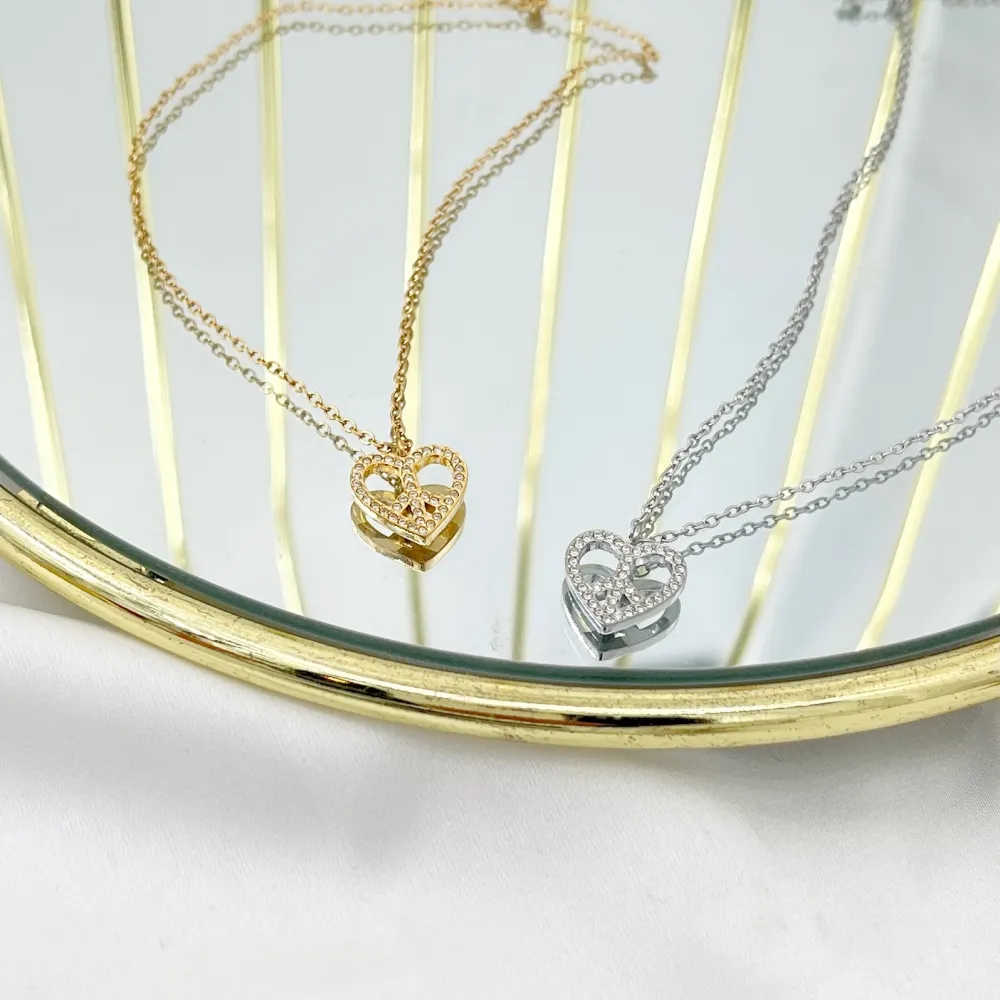 Cuore Pace-Collana Girocollo in Acciaio - CAC-103-5256N