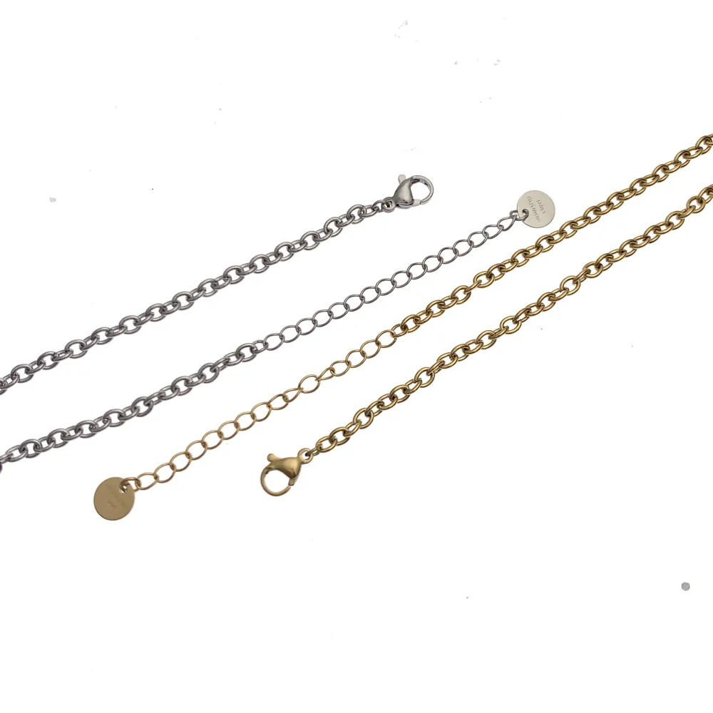 Campanello con Strass-Collana Corta in Acciaio - CAC-103-AA2358N