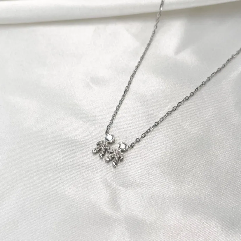 Bimbi-Collana Corta in Acciaio - CAC-103-AA315N