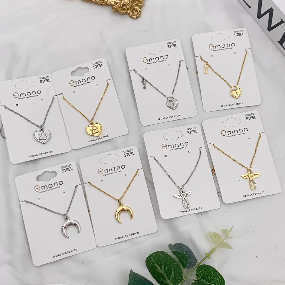 Angel Infinito -Collana Corta in Acciaio - CAC-103-AA4364N