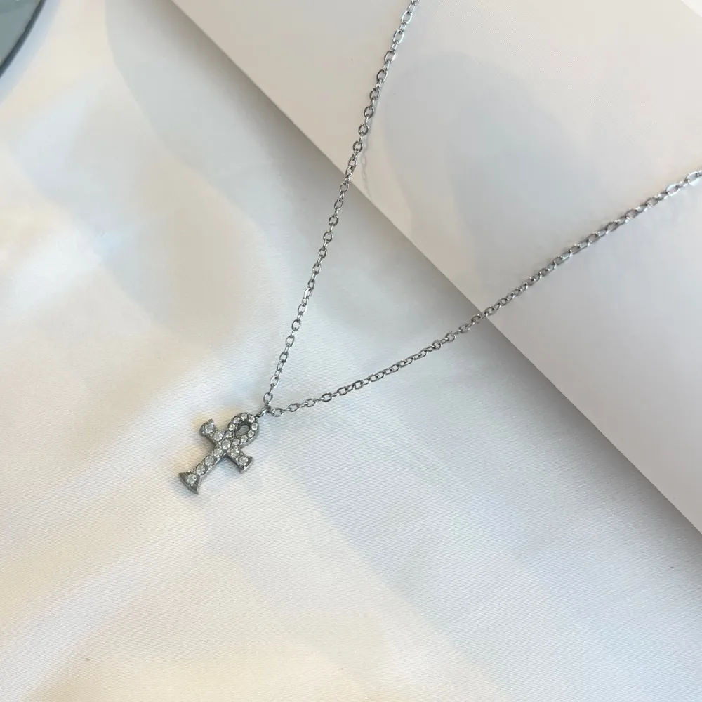 Croce-Collana Girocollo in Acciaio - CAC-103-AA5639N