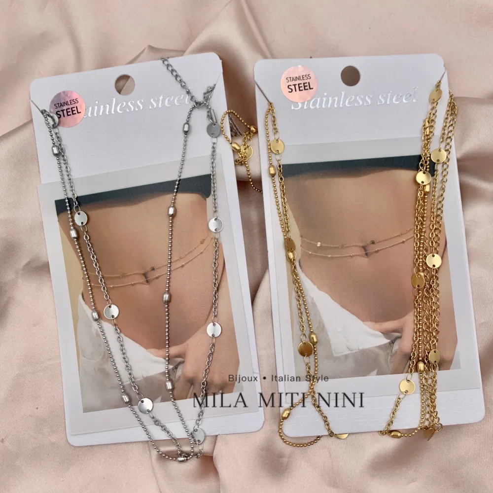 Doppio con Catena-Catena da Vita in Acciaio - CAC-413-015