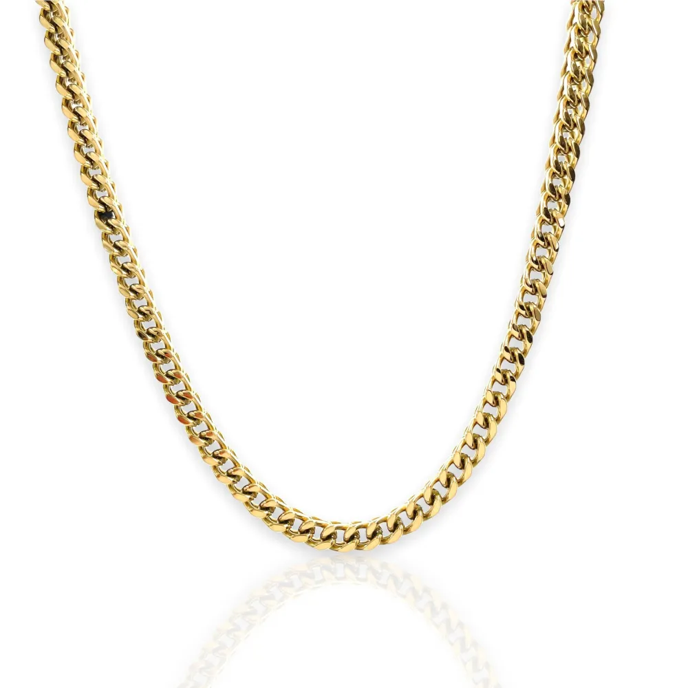 Catena -Collana Corta in Acciaio - CAC-413-2145