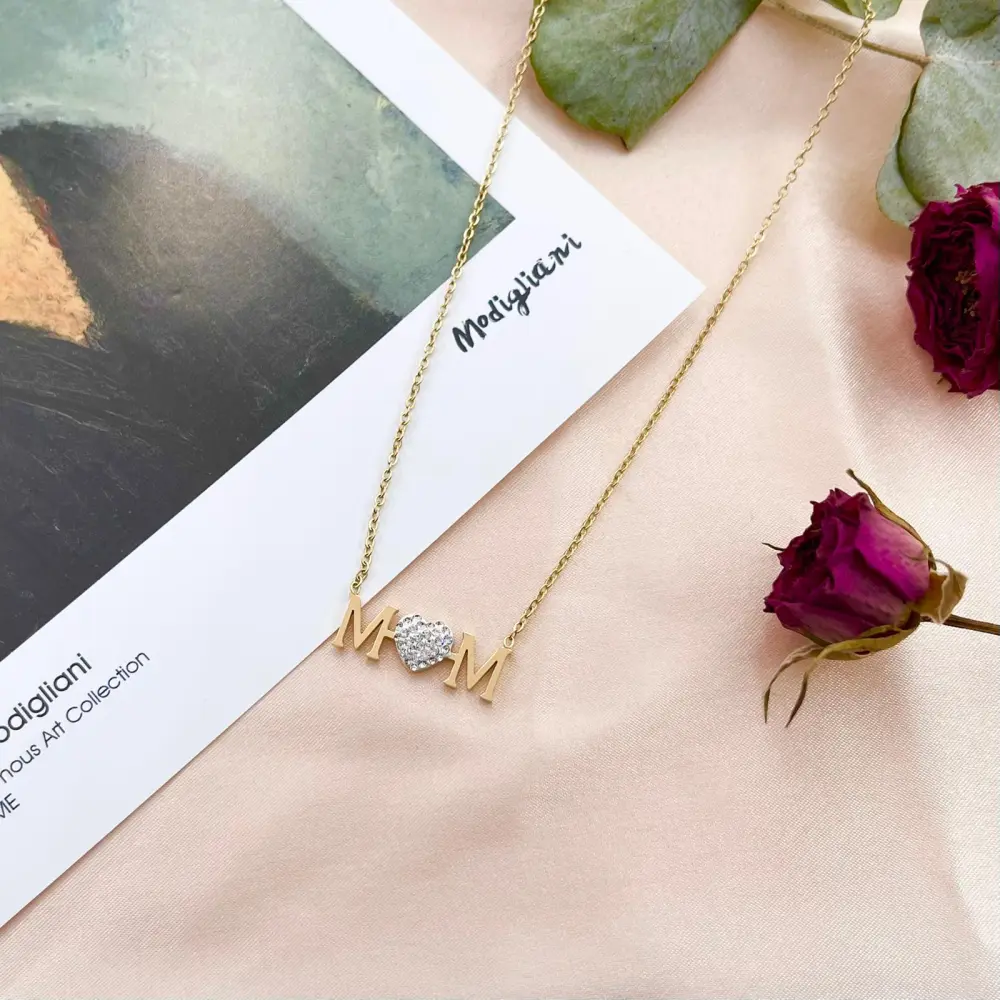 CAC-Mom 5309 - Collana Girocollo in Acciaio - CAC-413-550