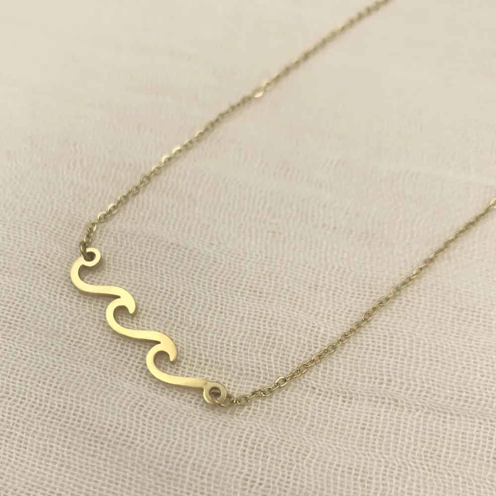 CAC7227-Doppia Onda- Collana Girocollo in Acciaio - CAC7227-Doppia Onda- Collana Girocollo in Acciaio