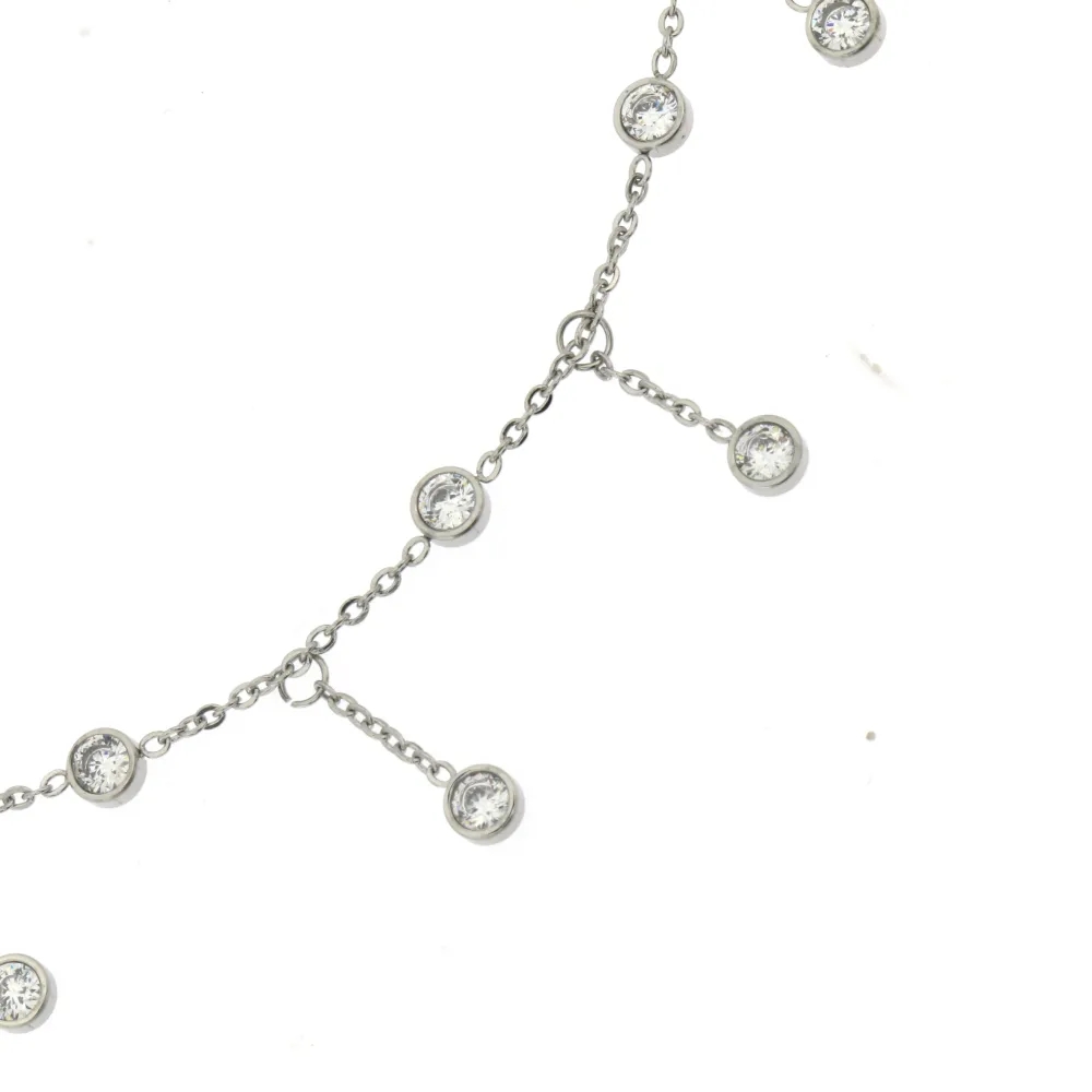 CAC-P.luce Girocollo 5306 - Collana Corta in Acciaio - CAC-P.luce Girocollo 5306 - Collana Corta in Acciaio