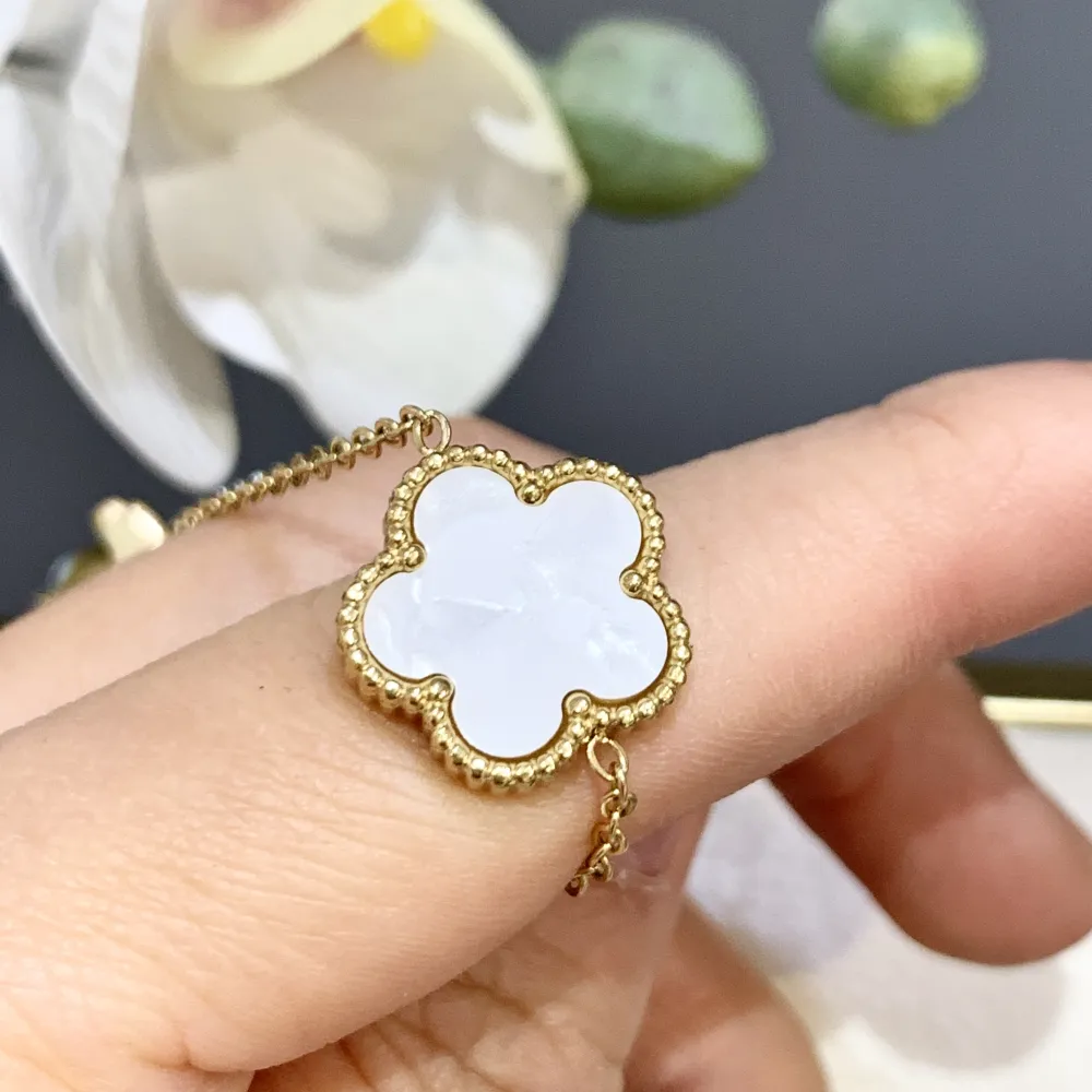 Fiore-Collana Lunga in Acciaio - CAL-413-2523 G