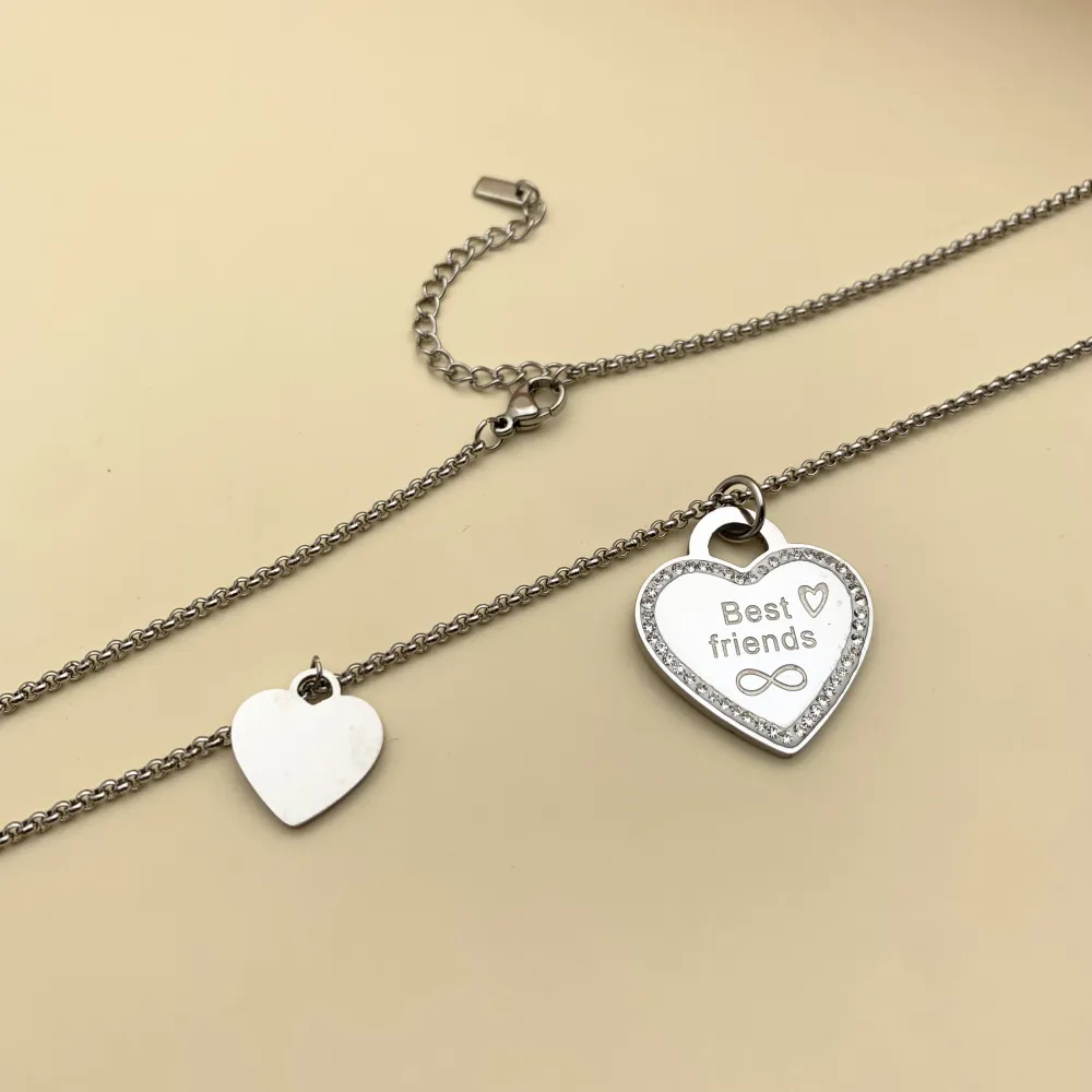 CAL413-821-Best Friends -Collana Lunga in Acciaio - CAL413-821-Best Friends -Collana Lunga in Acciaio