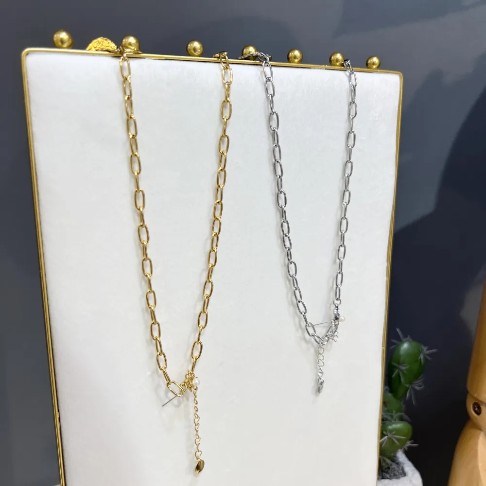 Catena-Collana Lunga  in Acciaio - CAL-759-27