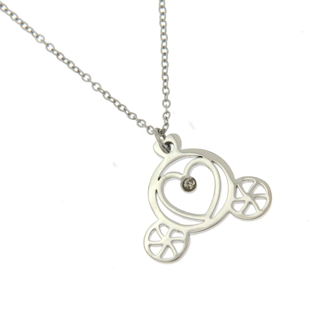 Carrozza 3105 - Collana Fine in Acciaio - Carrozza 3105 - Collana Fine in Acciaio
