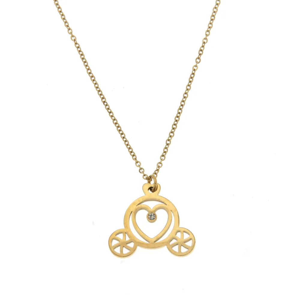 Carrozza 3105 - Collana Fine in Acciaio - Carrozza 3105 - Collana Fine in Acciaio