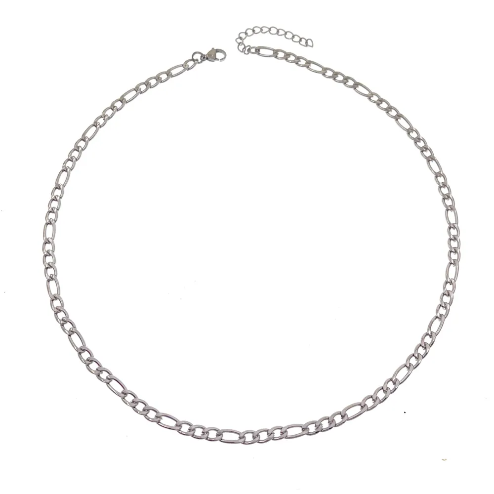 Catena 5mm-Collana in Acciaio - CAU-208-258 5mm