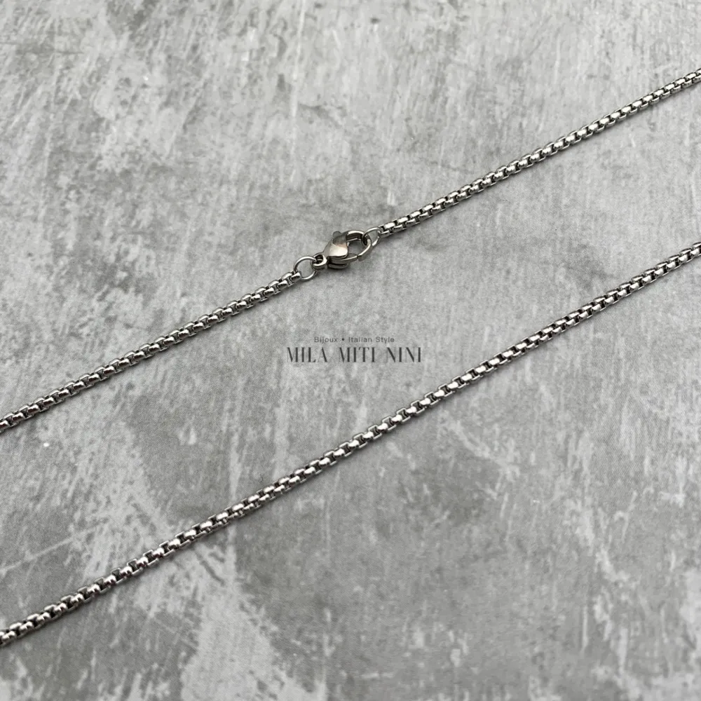 CAU600-A65-Croce-Collana da uomo in Acciaio - CAU600-A65-Croce-Collana da uomo in Acciaio