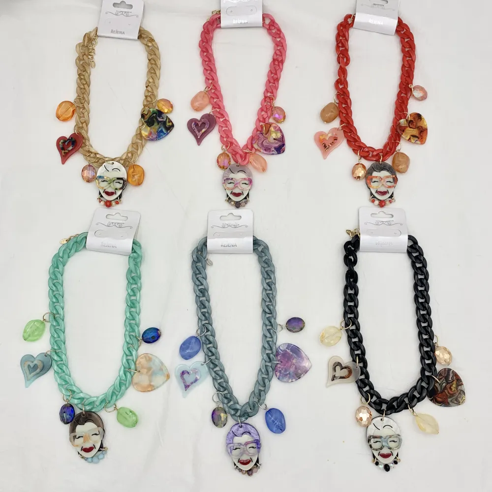 Nonna Chic Iris-Collana Corta Moda - CMC-14499PE