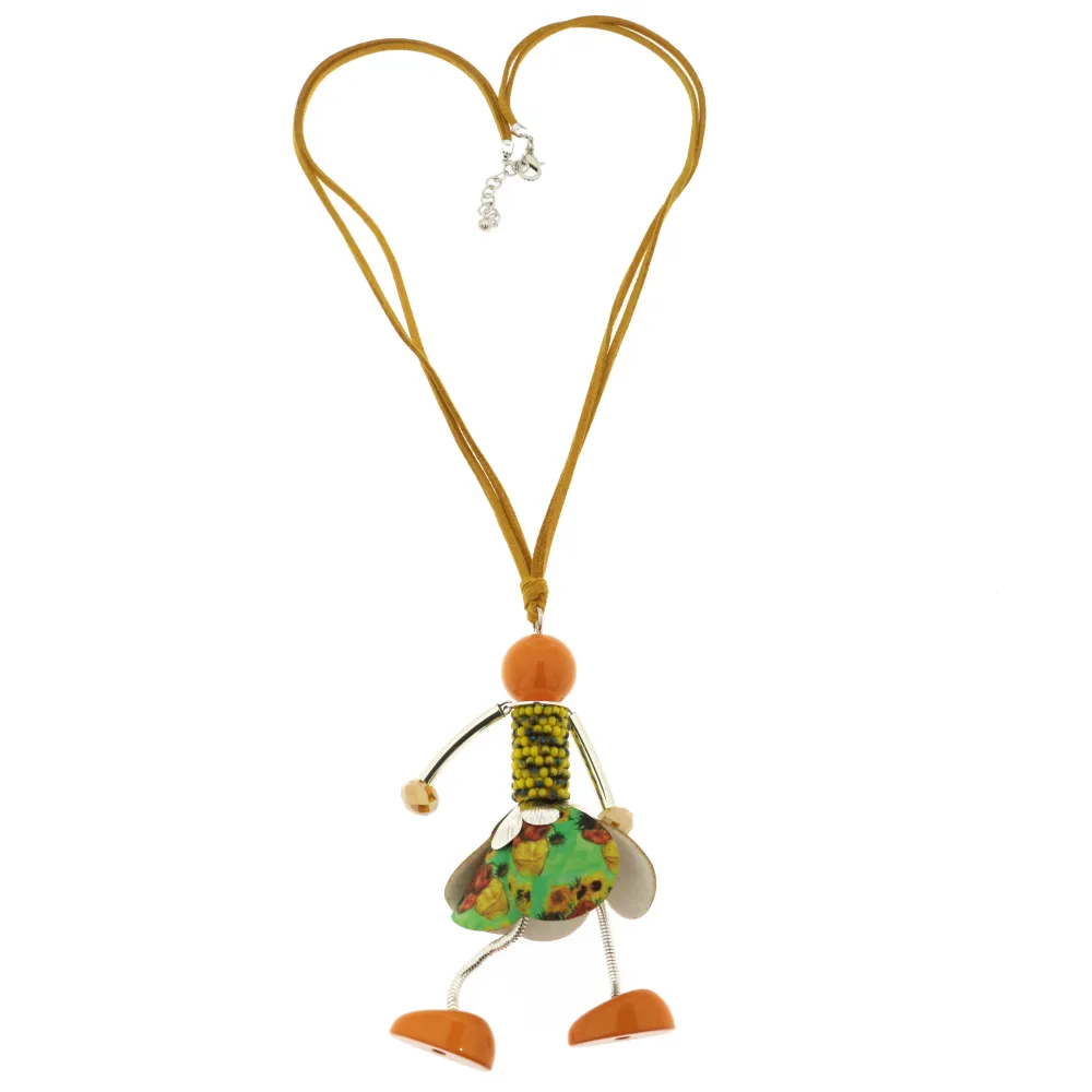 CMM3187-Bambola- Collana Lunga Moda - CML-104-127V