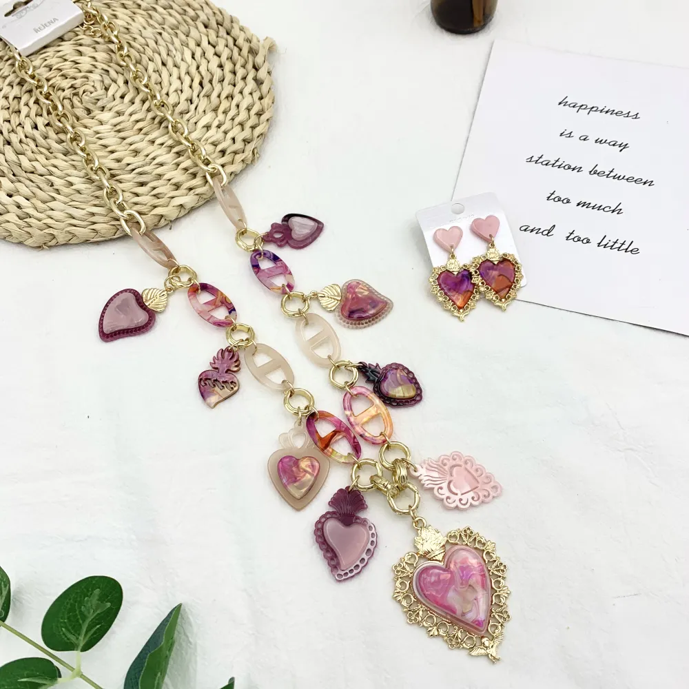 Sacro Cuore-Collana Lunga Moda - CML-13369PE