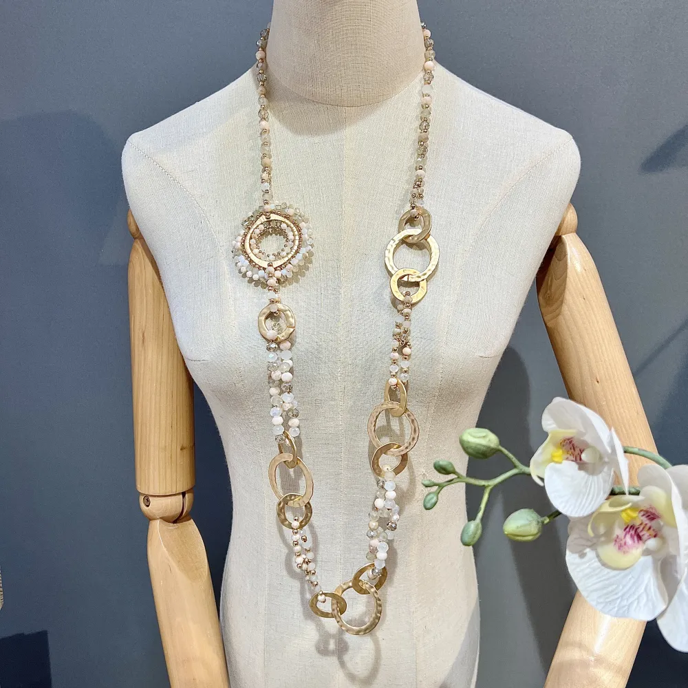 Cerchio- Collana Lunga Moda - CML-732-220