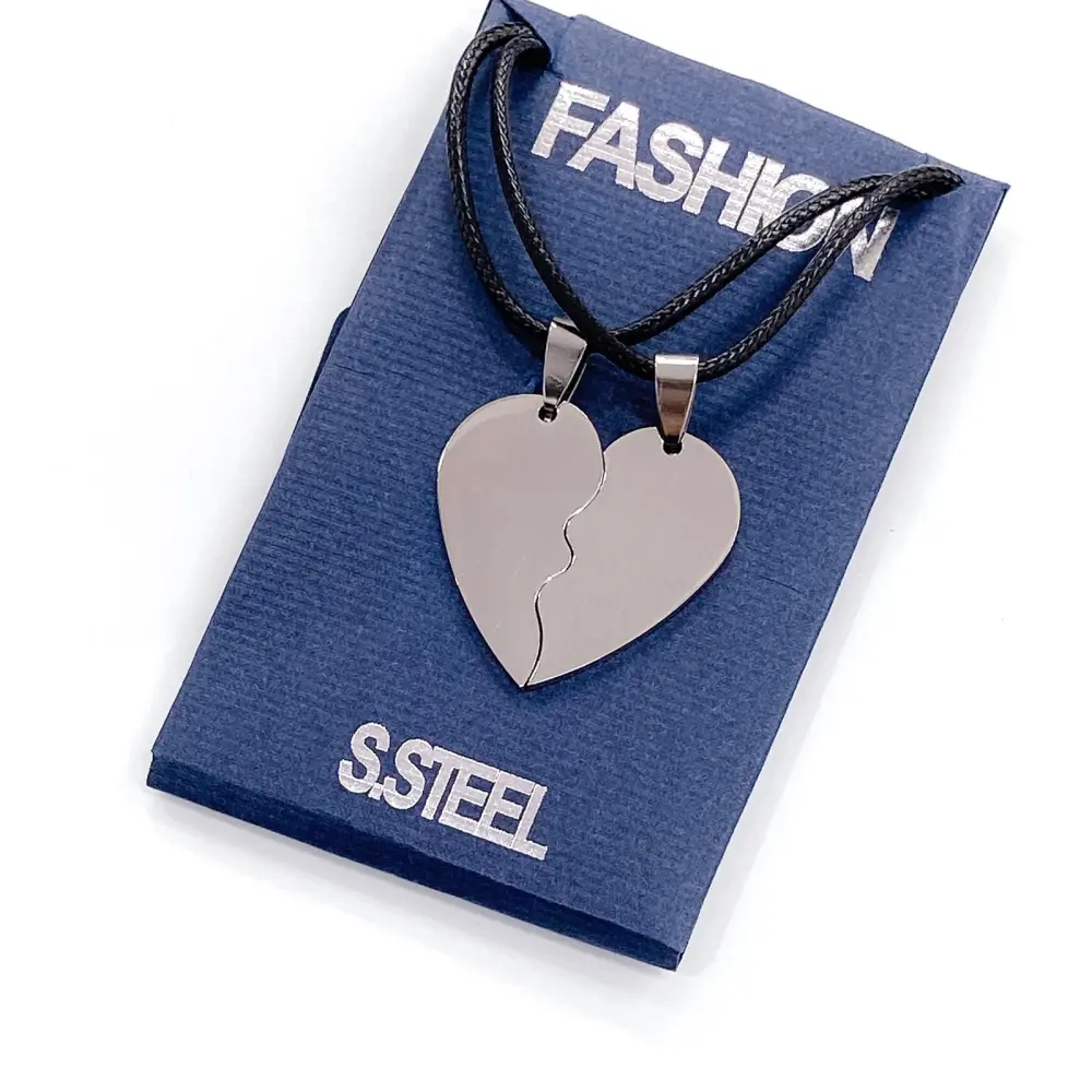 Cuore Liscio - Collana Doppia - Cuore Liscio - Collana Doppia