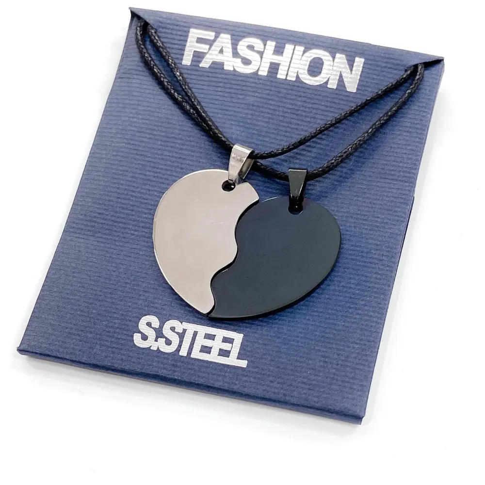 Cuore Liscio - Collana Doppia - Cuore Liscio - Collana Doppia