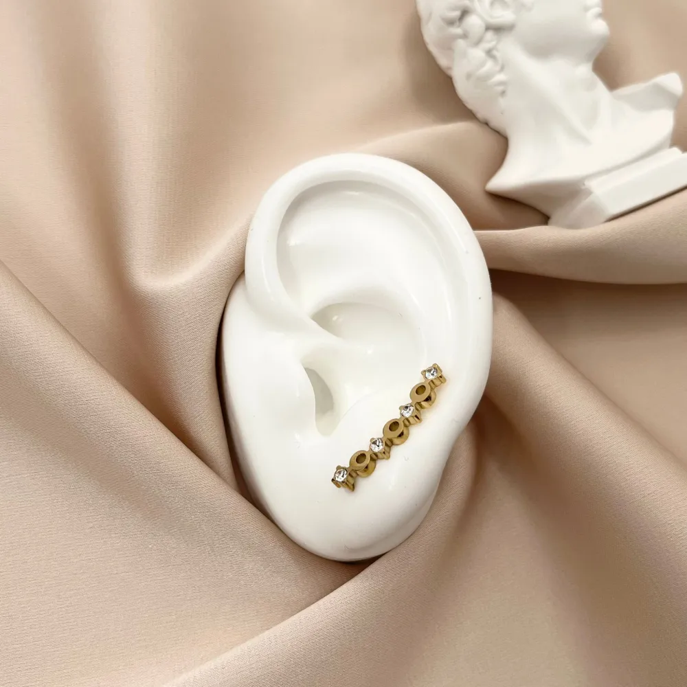 Fantasia-Earcuff in Acciaio - EAK-103-AA385E
