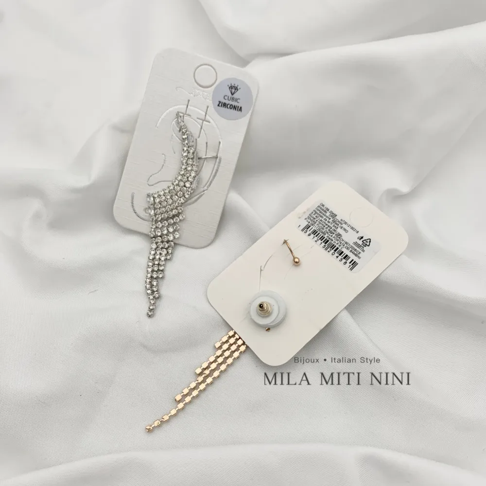 Strass-Earcuff con Zirconia - EAK-159-20458